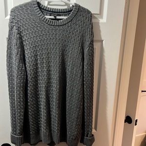 Grey knitted Banana Republic sweater